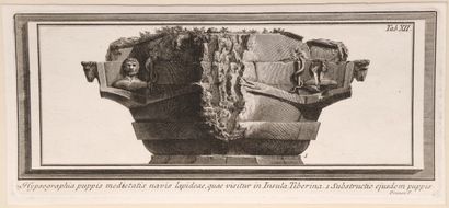 Giovanni Battista PIRANESI (1720-1778) d'après
-...