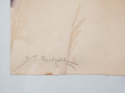 Richard DURANDO TOGO (1910- ?)
Portrait d’Elégante
Aquarelle...