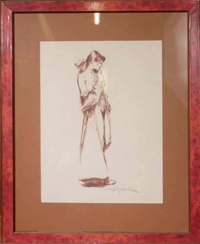 Richard DURANDO TOGO (1910- ?)
Elégante
Feutre...