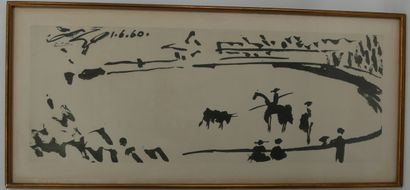Lot de reproductions, comprenant :
-	Une...