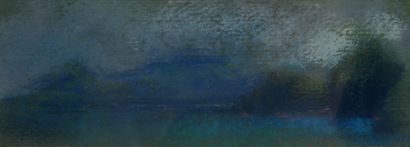 Michel LECOQUE (1938-) 
Paysage
Pastel sur...