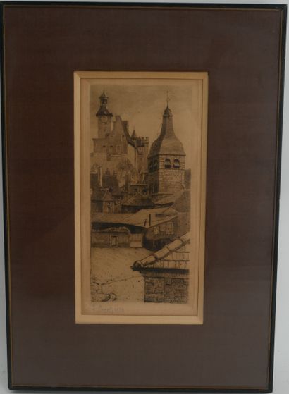 Lucien E PENAT (1873-1955) 
Montluçon, Saint-Pierre...