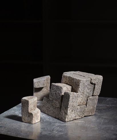 Gilbert WEIL
Casse-tête
Sculpture cubique...