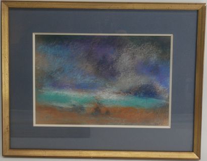 Michel LECOQUE (1938-) 
Paysage maritime...