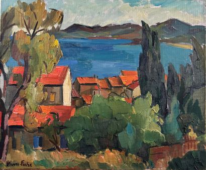 Pierre FAVRE (1906-1983)
Le Lavandou, 58
Huile...