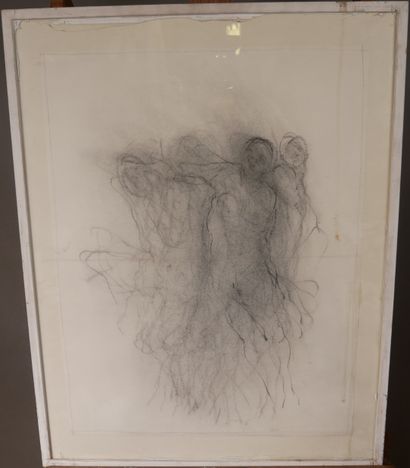 Eric DALBIS (1957-) 
Sans titre
Fusain sur...