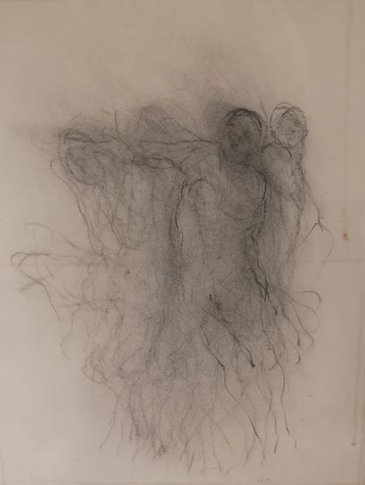 Eric DALBIS (1957-) 
Sans titre
Fusain sur...
