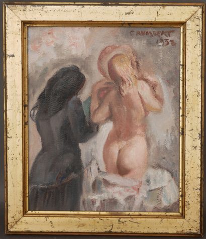 Charles HUMBERT (1891-1958)
La robe noire
Huile...