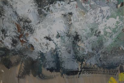 Pierre CHRISTIN (1935-) 
Arbre en fleurs
Huile...