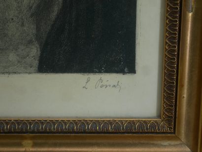 Lucien E. PENAS (1873-1955) 
Portrait de...