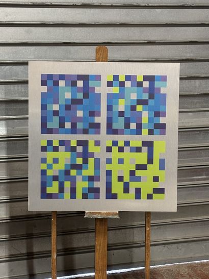 Henri KAUFMAN (1937-2023) - Riad HATTOUTI
Cubes
Six...