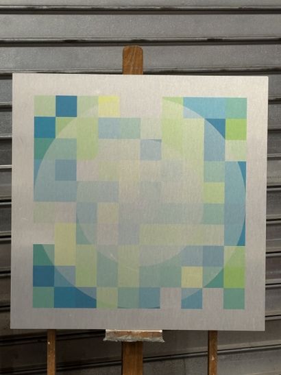 Henri KAUFMAN (1937-2023) - Riad HATTOUTI
Cubes
Six...