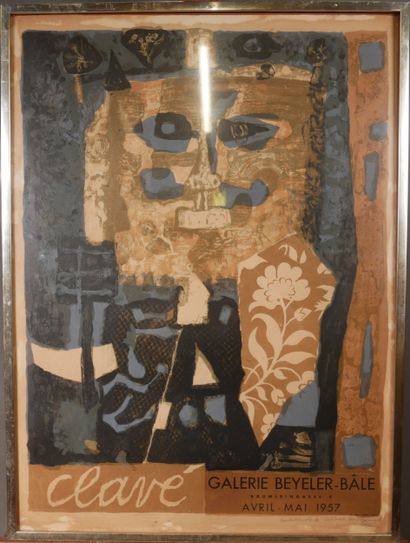 D’après CLAVE 
Affiche de la galerie Beyeler-...