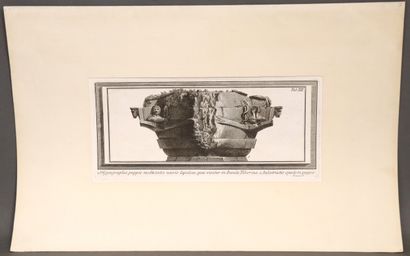 Giovanni Battista PIRANESI (1720-1778) d'après
-...