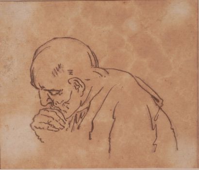 Ecole du XIXe siècle 
Penseur et Etude
Deux...