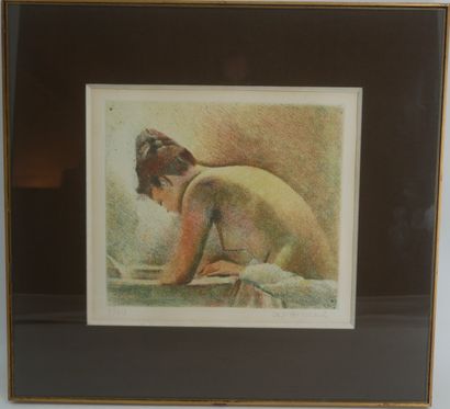 Philippe LELIEVRE (1929-1975) 
Nu féminin...