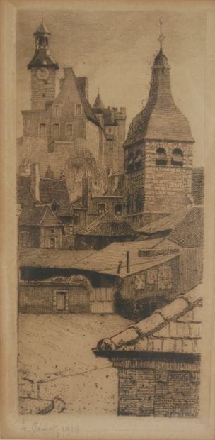 Lucien E PENAT (1873-1955) 
Montluçon, Saint-Pierre...
