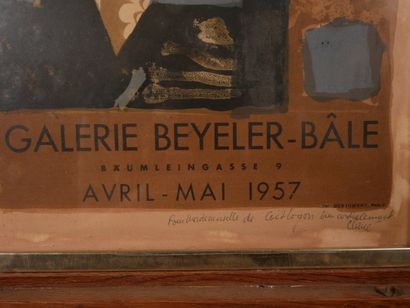 D’après CLAVE 
Affiche de la galerie Beyeler-...