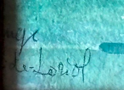 de LORIOL
La meule de foin
Aquarelle signée...