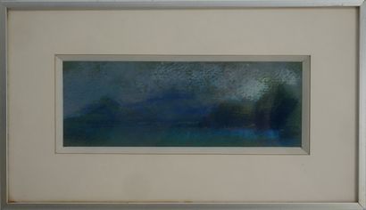 Michel LECOQUE (1938-) 
Paysage
Pastel sur...