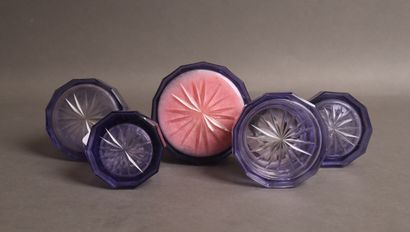 TIRBOUR Goldsmith
Lavatory set in transparent...