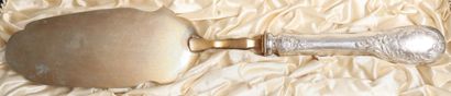 Lot: 
- Cutlery, handles in silver-coated...