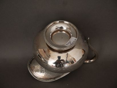 HARLEUX silversmith
Milk jug on 950°/°° silver...