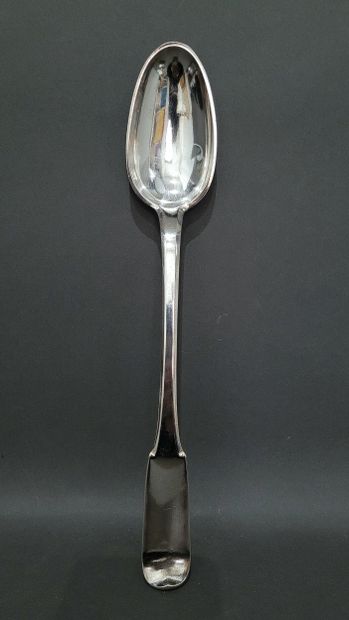 Cuillère à ragout en argent 950°/°°, modèle...