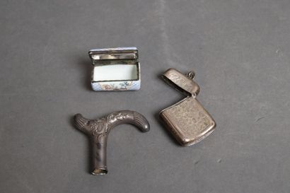 Silver lot:
- 950°/°° cutaway teapot, ebony...
