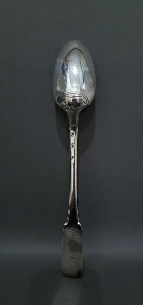 Cuillère à ragout en argent 950°/°°, modèle...