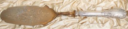 Lot: 
- Cutlery, handles in silver-coated...
