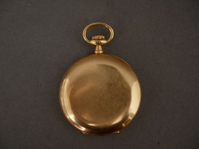 LONGINES
Montre de gousset en or jaune 18k,...