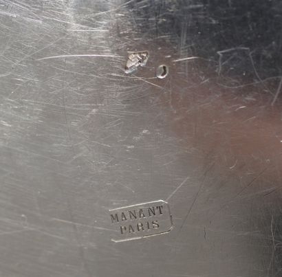 Louis MANANT silversmith
Covered ecuelle...
