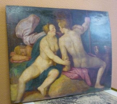 École italienne
Allégorie HSP 36 x 46 cm