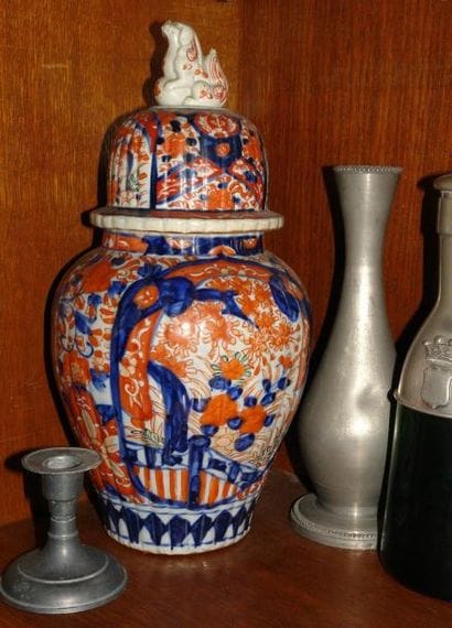 Paire de potiches Imari