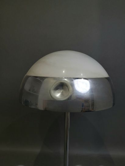 Maison Jean PERZEL Desk lamp with hemispherical...