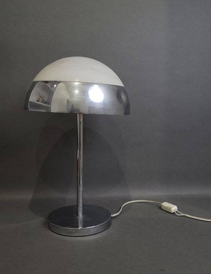 Maison Jean PERZEL Desk lamp with hemispherical...