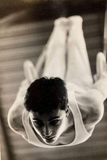 Nick CLEMENTS (XX-XXIth c.) Gymnast with...