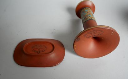 ENGLISH TERRA COTTA
A terracotta desk set...