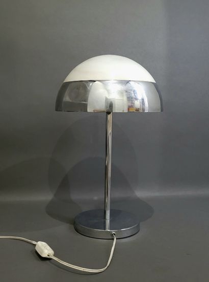 Maison Jean PERZEL Desk lamp with hemispherical...