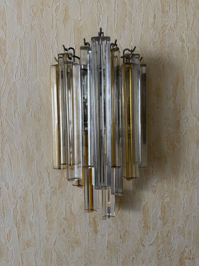 VENNINI Murano Triedre Suite of four metal...