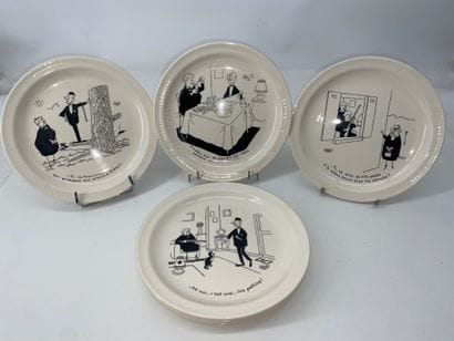 SAINT-AMAND Jacques FAIZANT Suite of six...