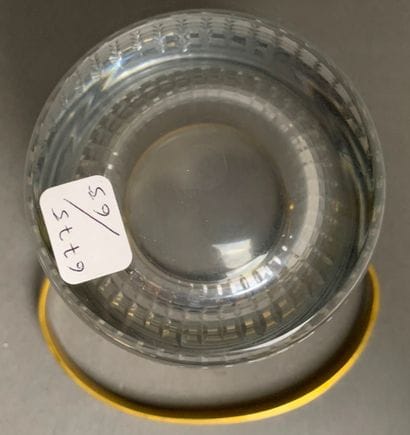 BACCARAT Cut crystal ice bucket, Nancy model,...