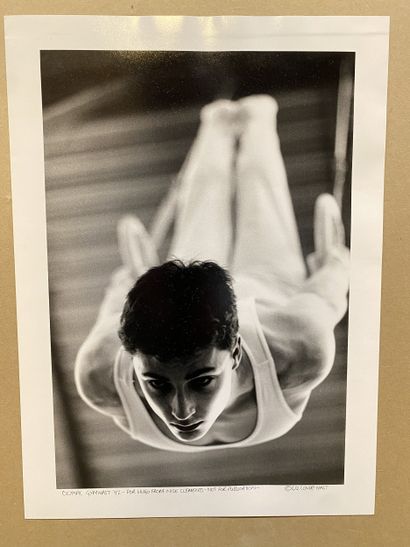 Nick CLEMENTS (XX-XXIth c.) Gymnast with...