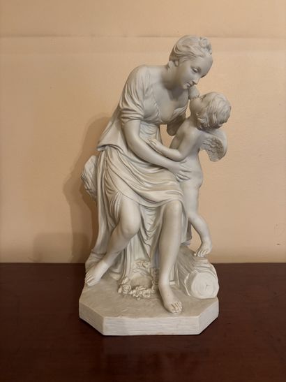 Jean-Baptiste PIGALLE (1714-1785) after L'Amour...