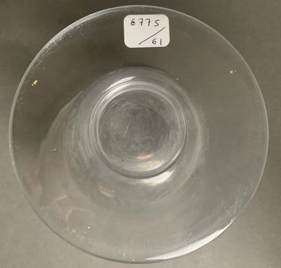 BACCARAT Michelangelo-model crystal vase...