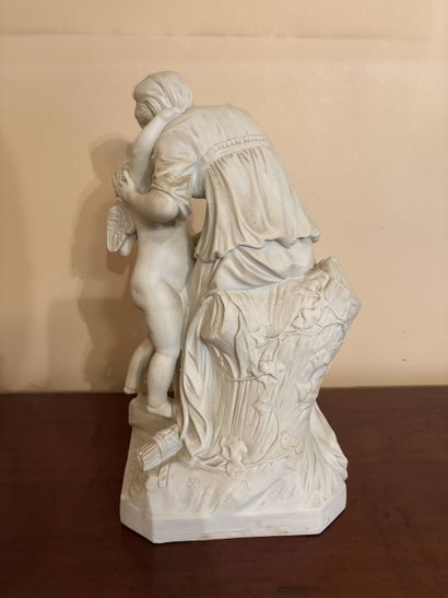 Jean-Baptiste PIGALLE (1714-1785) after L'Amour...