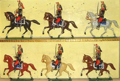 CBG (terrasses vertes) : boite de 6 Cuirassiers...