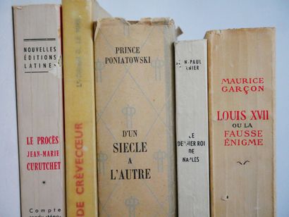 Lot :
- Prince PONIATOWSKI. 
D’un siècle...
