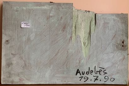 René AUDEBES (1922-1993)
Maisons vertes
Huile...